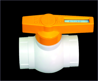 Ball valve white